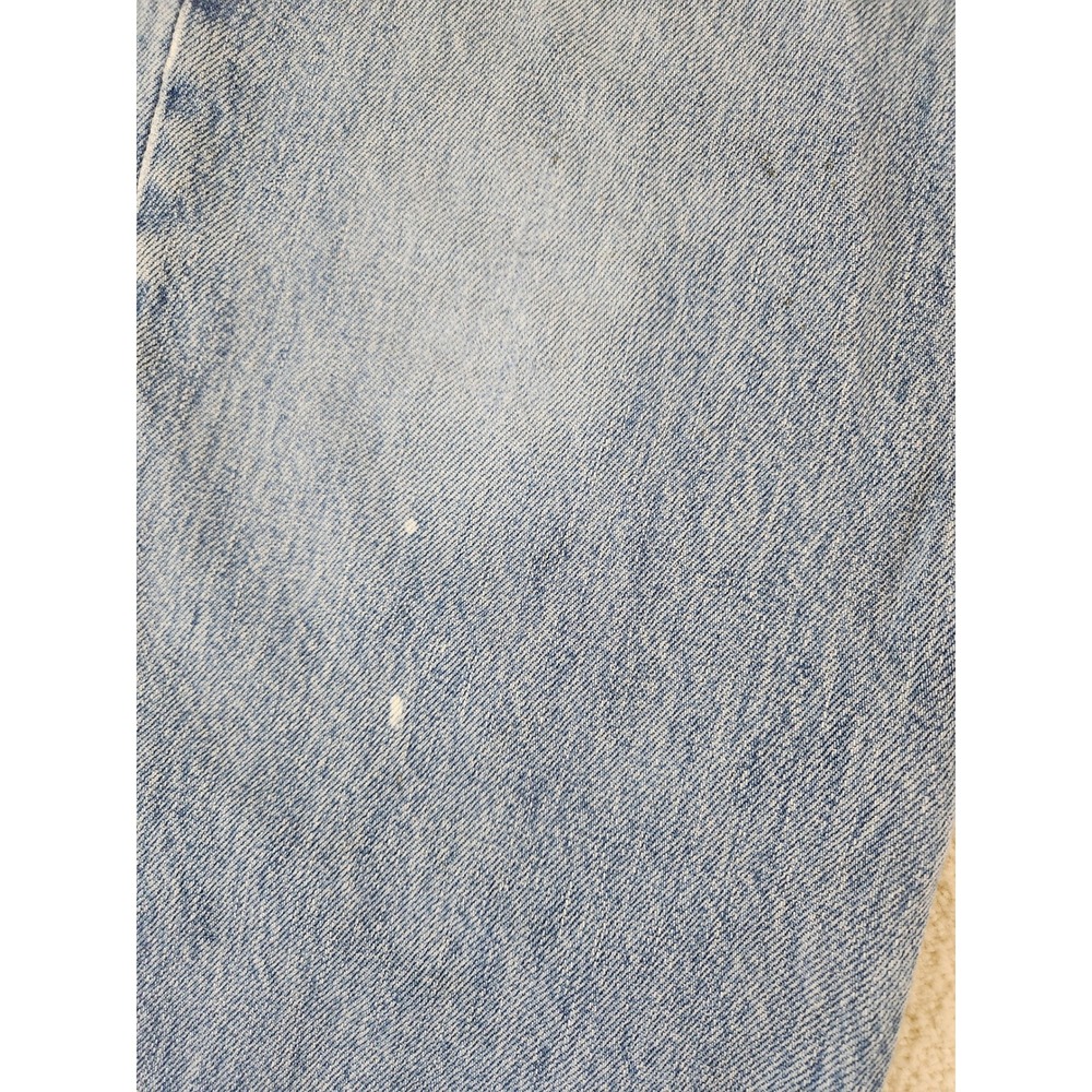 VTG Men's Levis 501 Buttonfly Blue Jeans Tag Size 36x30 Distressed - Picture 10 of 11